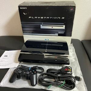 SONY ソニー プレイステーション3 本体 初期型 60GB CECHA00 ブラック PlayStation 